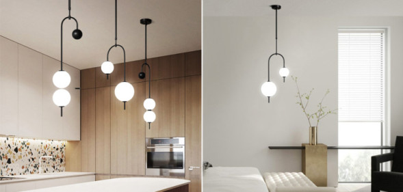 Люстра на штанге ImperiumLoft Balance Beads 148160-22