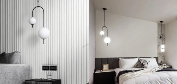 Люстра на штанге ImperiumLoft Balance Beads 148160-22