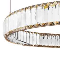 Подвесная люстра LOFT IT Crystal ring 10135/600 Gold