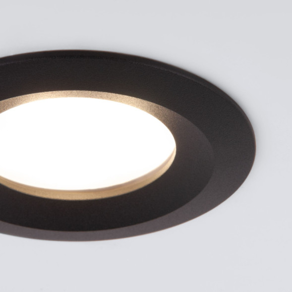 Встраиваемый точечный светильник Elektrostandard 110 MR16 черный