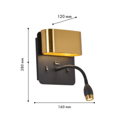 Бра F-Promo Parret 4475-2W