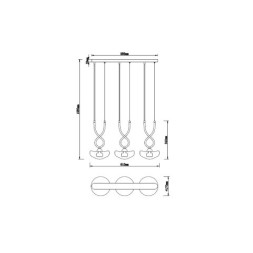 Подвесной светильник Vele Luce Janice VL5444P03