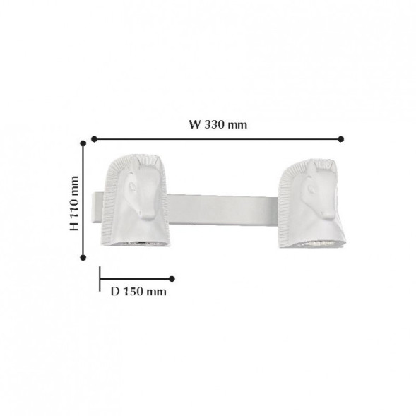 Бра Favourite Cavallina 2040-2W