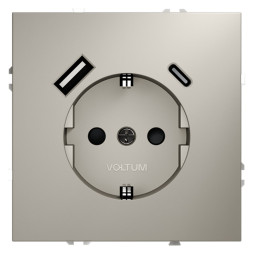 Комбинированная розетка VOLTUM VLS040503