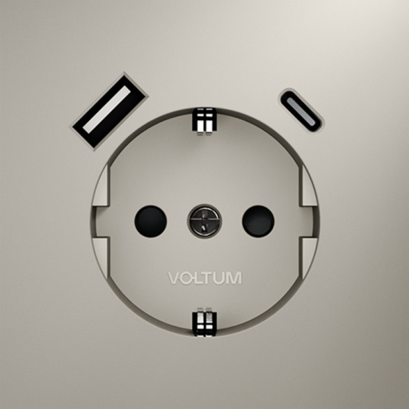 Комбинированная розетка VOLTUM VLS040503