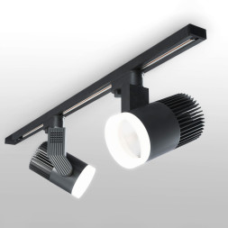 Светодиодный трековый светильник Elektrostandard Accord Черный 20W 4200K (LTB36) однофазный