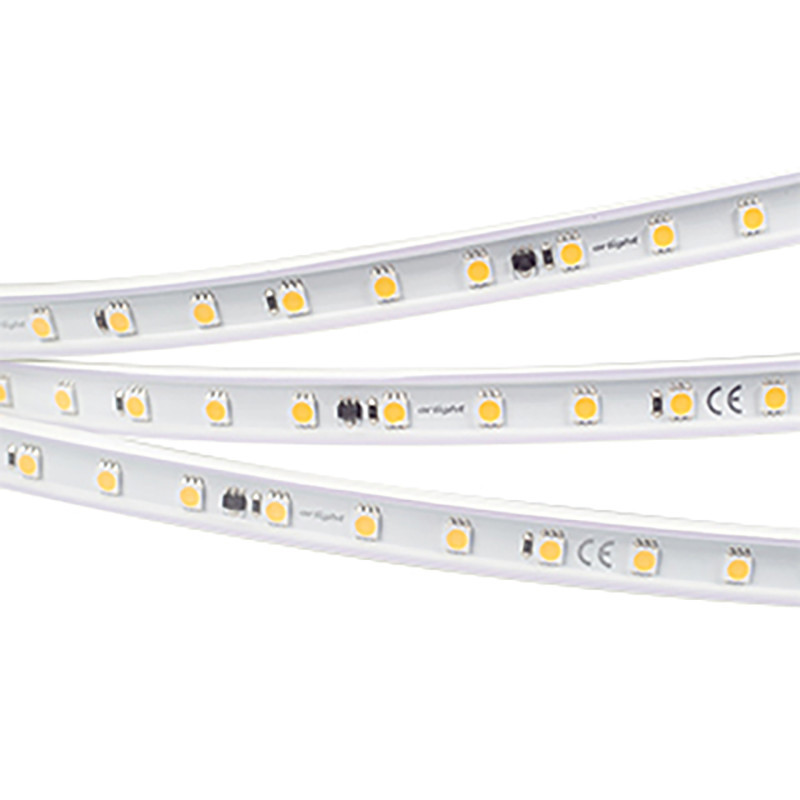 Лента Arlight ARL-PV-B54-15.5mm 5060 029402(2) 80W 220V 6000lm белый (теплый) IP65