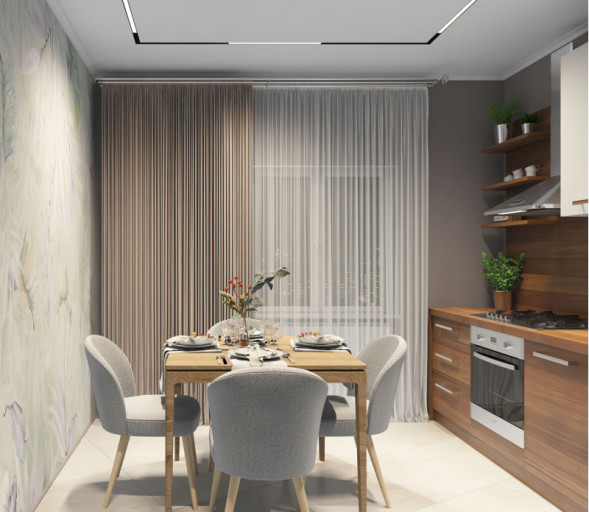 Светодиодный трековый светильник Denkirs SMART LINEAR DK8005-BK