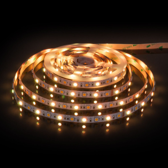 Лента Elektrostandard 60Led 14,4W IP20 RGB 3300K 0W 24V RGB+белый IP20