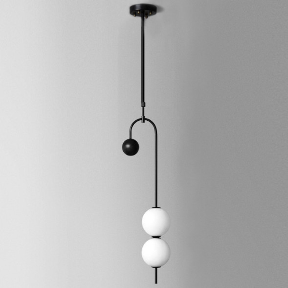 Люстра на штанге ImperiumLoft Balance Beads 148161-22