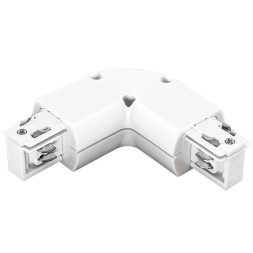 Коннектор для шинопровода Lightstar Track 3 white 504126