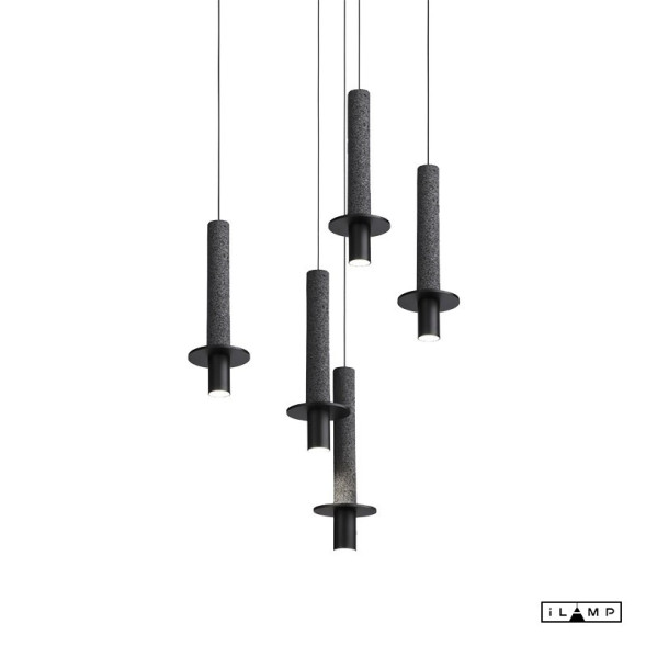 Точечный светильник iLamp LOFTY 10704P/1-D150 BK-GR