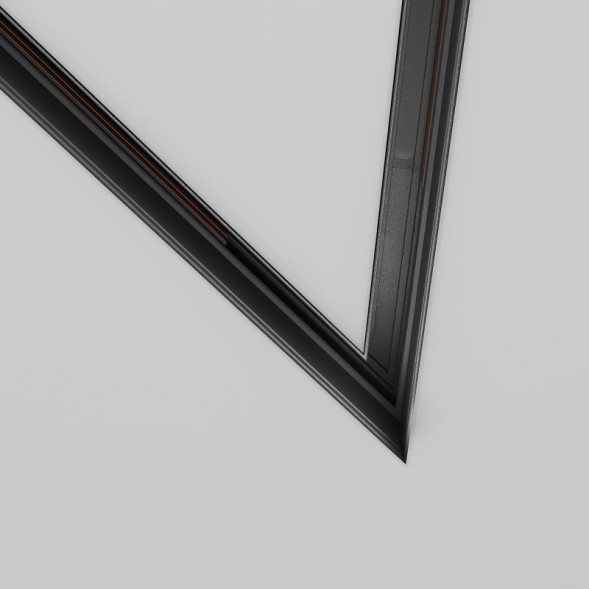 Коннектор для шинопровода Maytoni Technical Magnetic track system Exility встраиваемый ГКЛ 12.5 черный TRA034CLS-42.12B