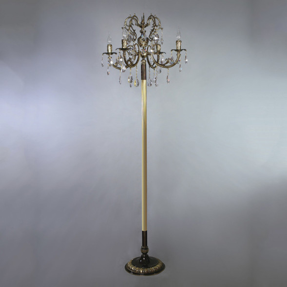 Торшер AMBIENTE by BRIZZI ALICANTE 8888F/4 PB Tear Drop