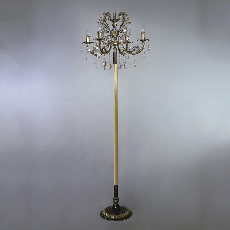 Торшер AMBIENTE by BRIZZI ALICANTE 8888F/4 PB Tear Drop