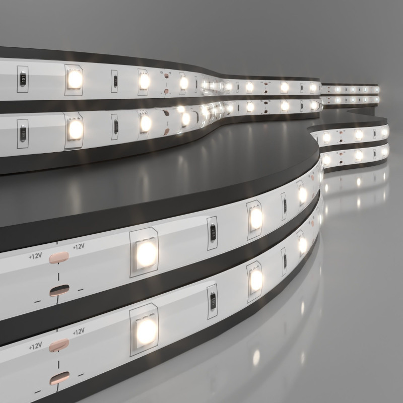 Светодиодная лента Elektrostandard 5050 12V 30Led 7,2W IP65 / дневной белый