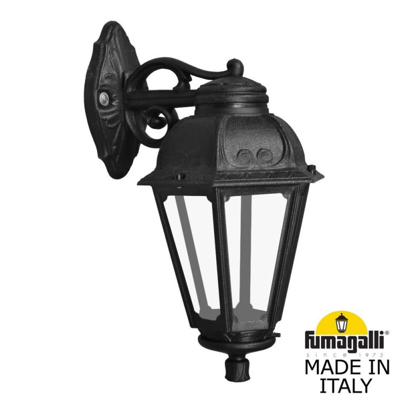 Уличный настенный светильник Fumagalli K22.131.000.AXF1RDN SABA