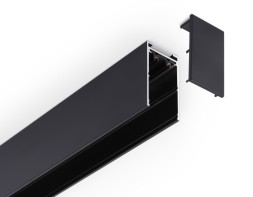 Накладной магнитный шинопровод Ambrella Light TRACK SYSTEM BLACK GL1004