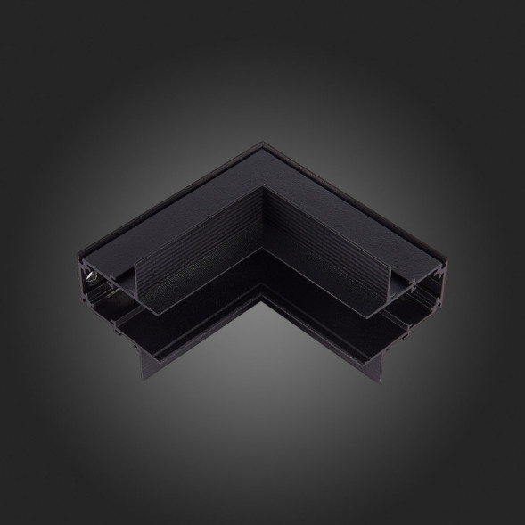 Коннектор для шинопровода ST-Luce Track Black magnet in ГКЛ 12мм ST007.449.12