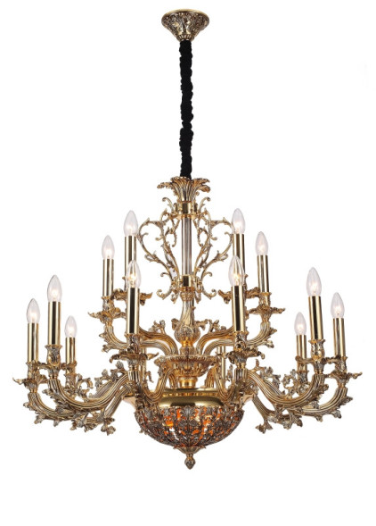 Подвесная люстра Lucia Tucci Firenze FIRENZE 1780.15.3 antique gold