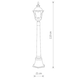 Садово-парковый светильник Nowodvorski TYBR 4685