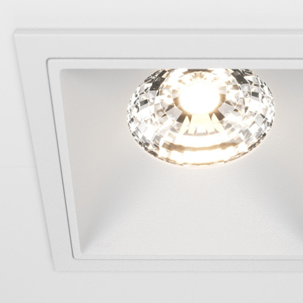 Встраиваемый точечный светильник Maytoni Technical Alfa LED DL043-01-15W3K-D-SQ-W
