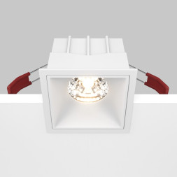 Встраиваемый точечный светильник Maytoni Technical Alfa LED DL043-01-15W3K-D-SQ-W