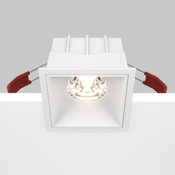Встраиваемый точечный светильник Maytoni Technical Alfa LED DL043-01-15W3K-D-SQ-W