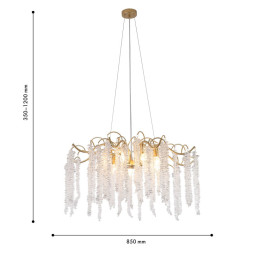Подвесная люстра Favourite LIANA 4134-9P