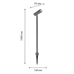 Уличный грунтовый светильник Favourite 4810-1F Micron