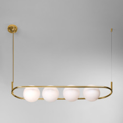 Люстра на штанге Eurosvet Ringo 50089/4 золото