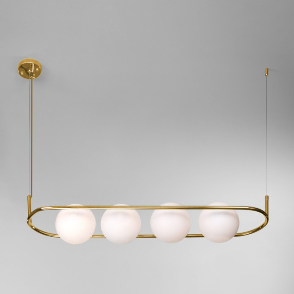 Люстра на штанге Eurosvet Ringo 50089/4 золото