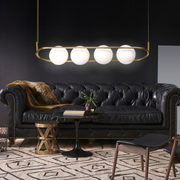 Люстра на штанге Eurosvet Ringo 50089/4 золото