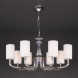 Подвесная люстра Eurosvet CATANIA 60120/8 хром Smart (60112/8)