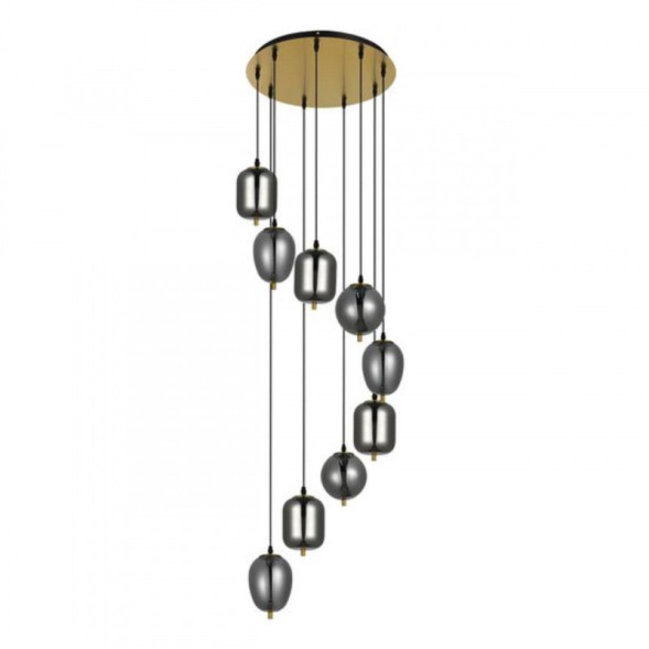 Каскадная люстра ARTE Lamp freddie A2231SP-9PB