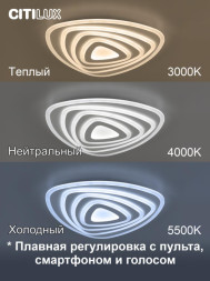 Потолочный светильник Citilux Триест Смарт CL737A34E