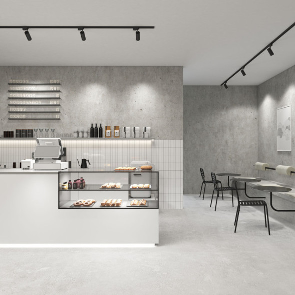 Светодиодный трековый светильник Denkirs SOLID KOPER DK6452-BK