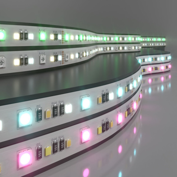 Лента Elektrostandard 90Led 16W IP20 MIX RGB 3300/6500 0W 24V RGB+MIX (теплый+холодный) IP20