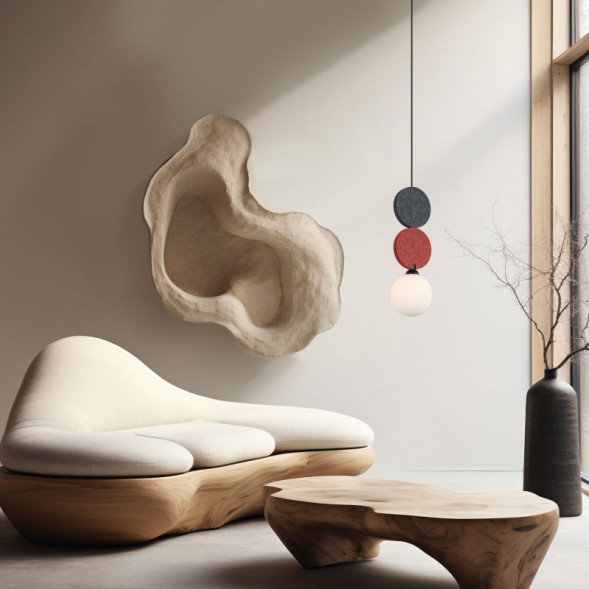 Подвесной светильник Eurosvet 40072/1 красный OLAF