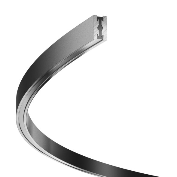 Трековый магнитный шинопровод Maytoni Technical TRX154-2SR-D1800-B Magnetic trаck system Flarity черный