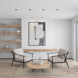 Встраиваемый точечный светильник Denkirs Billum DK3021-BK