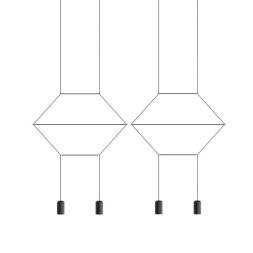Подвесной светильник ImperiumLoft 144326-22 Via Wireflow Polyhedral
