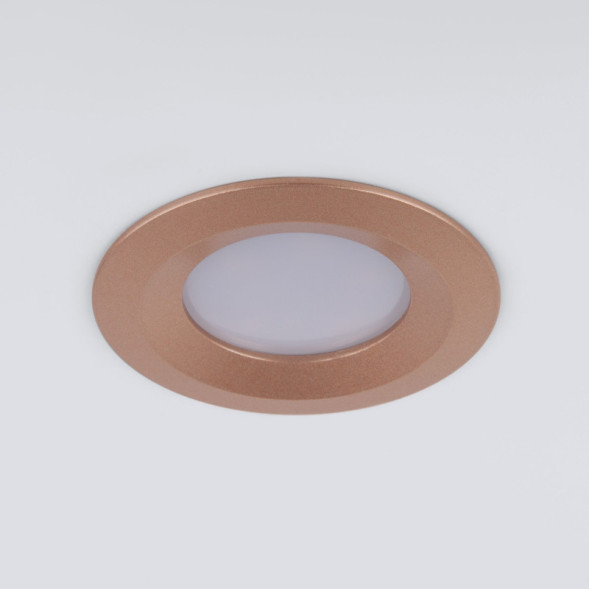 Встраиваемый точечный светильник Elektrostandard 110 MR16 золотой