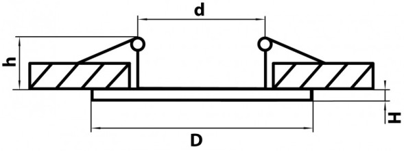 Встраиваемый точечный светильник Lightstar ANELLO 002240