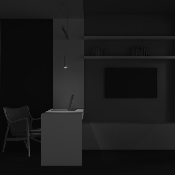 Магнитный трековый светильник Maytoni Technical FOCUS LED TR041-4-12WTW-DD-W