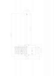 Люстра на штанге Freya Basilica FR5166PL-06BS