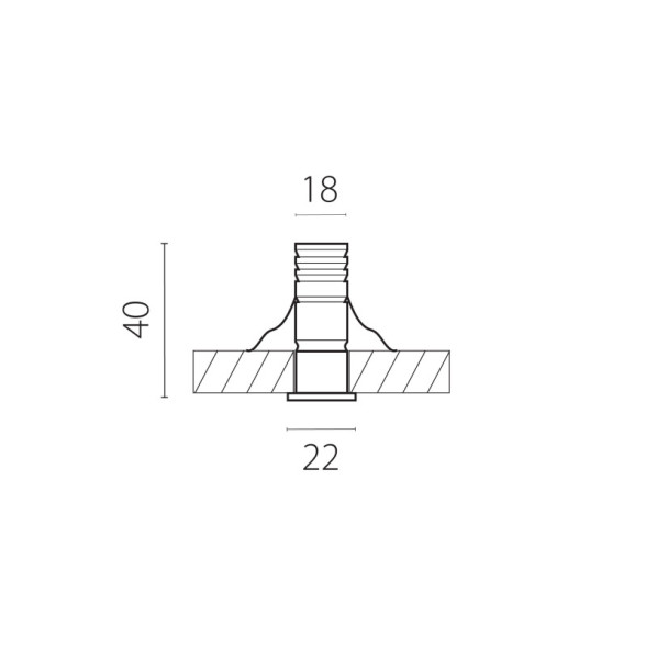Точечный встраиваемый светильник 032017 Lightstar MOBI