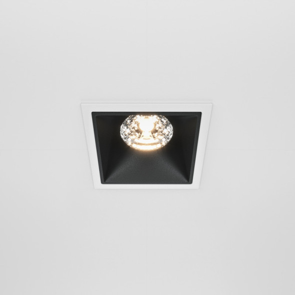 Встраиваемый точечный светильник Maytoni Technical Alfa LED DL043-01-15W3K-D-SQ-WB