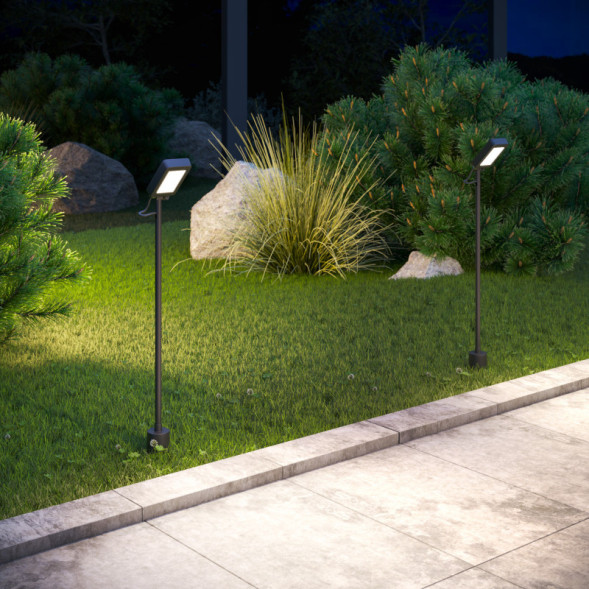 Уличный грунтовый светильник Elektrostandard Joli (35182/S) черный