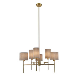 Люстра на штанге Indigo V000536 Plisse